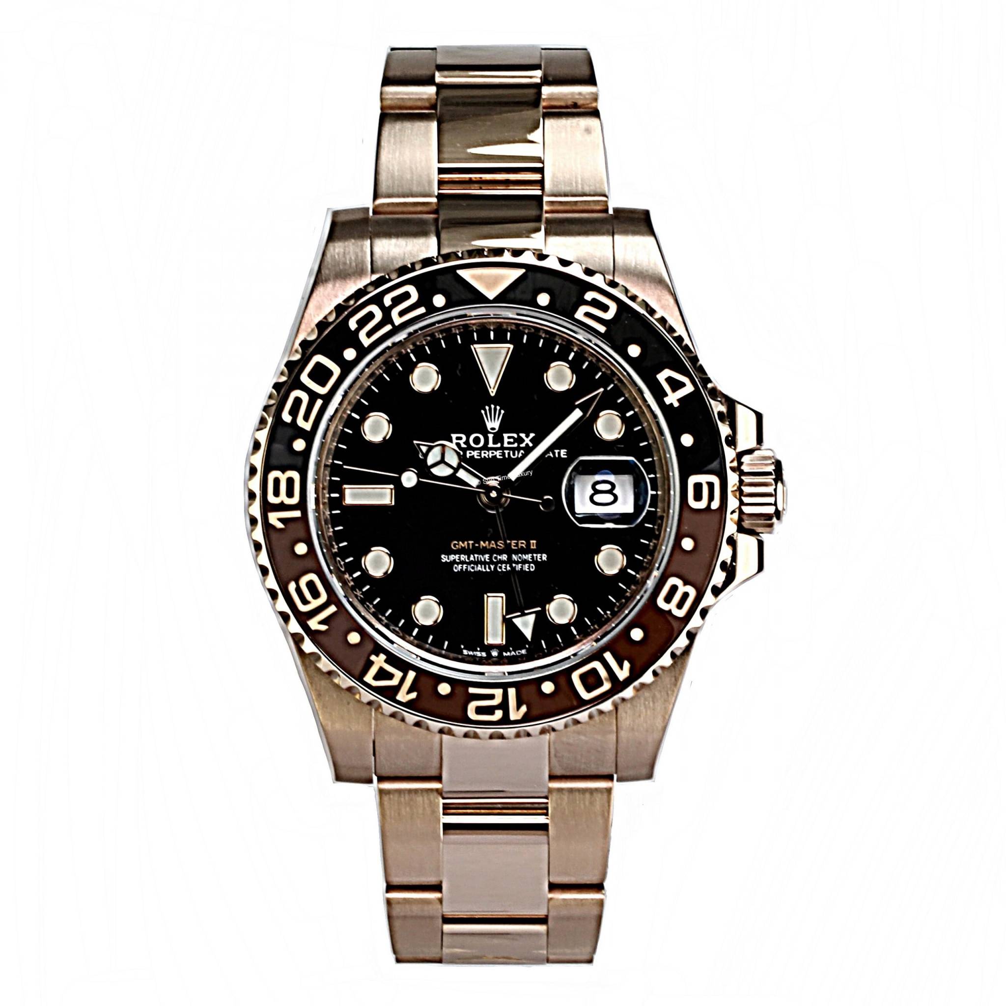 Rolex gmt master II rose gold unworn 2022 B&p #485