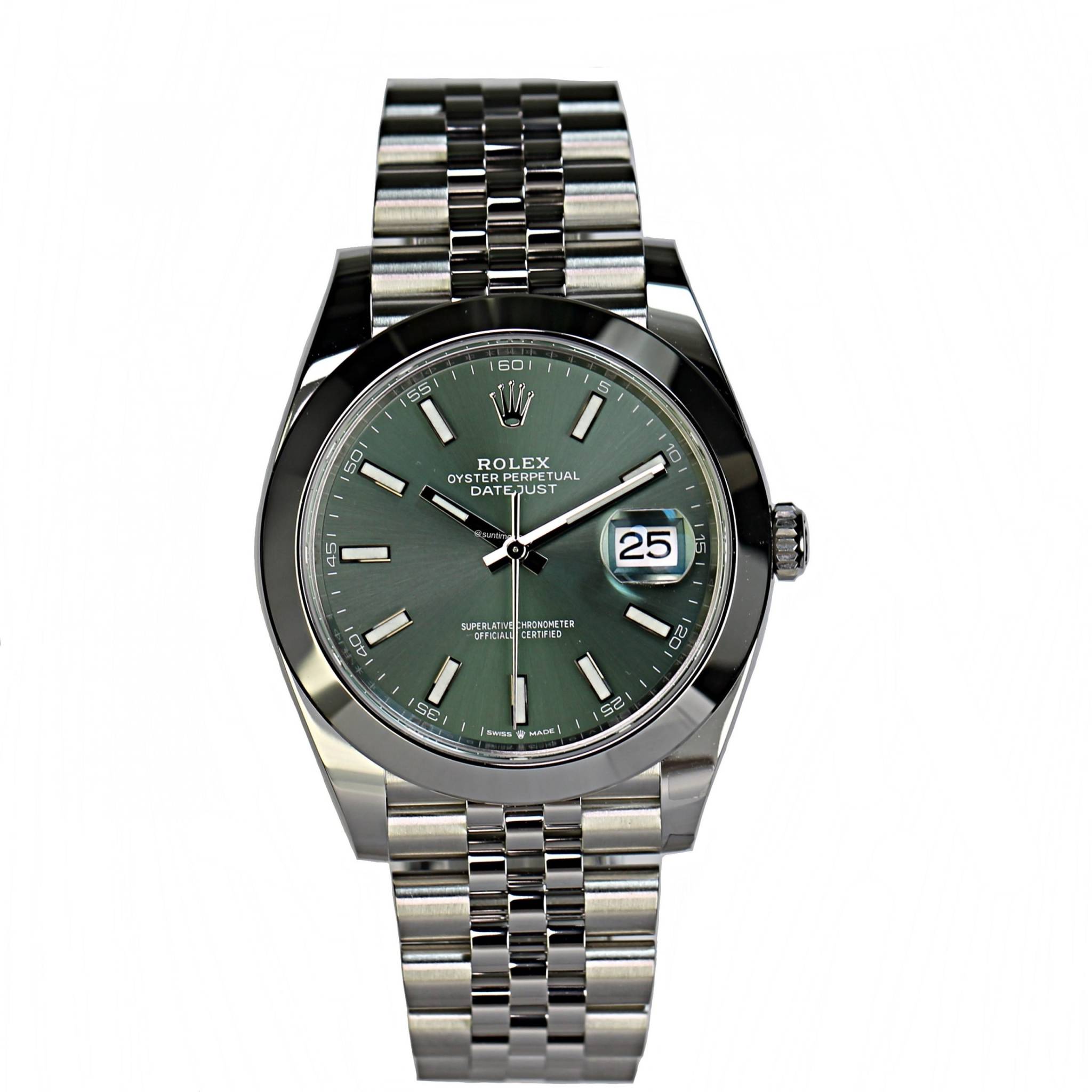 Rolex Datejust 41 unworn 2022 b&p # 508