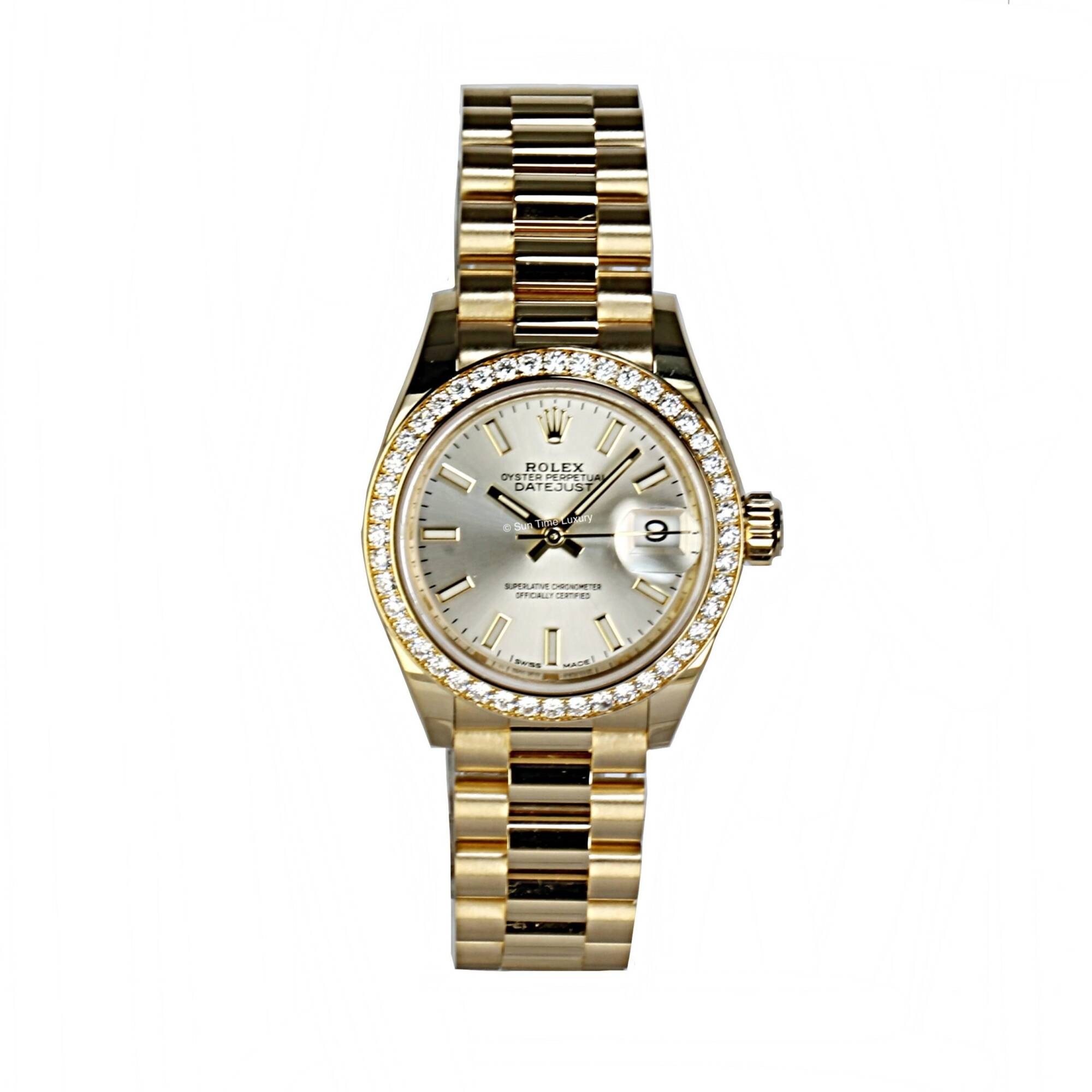 Rolex Datejust 28 unworn b&p # 442