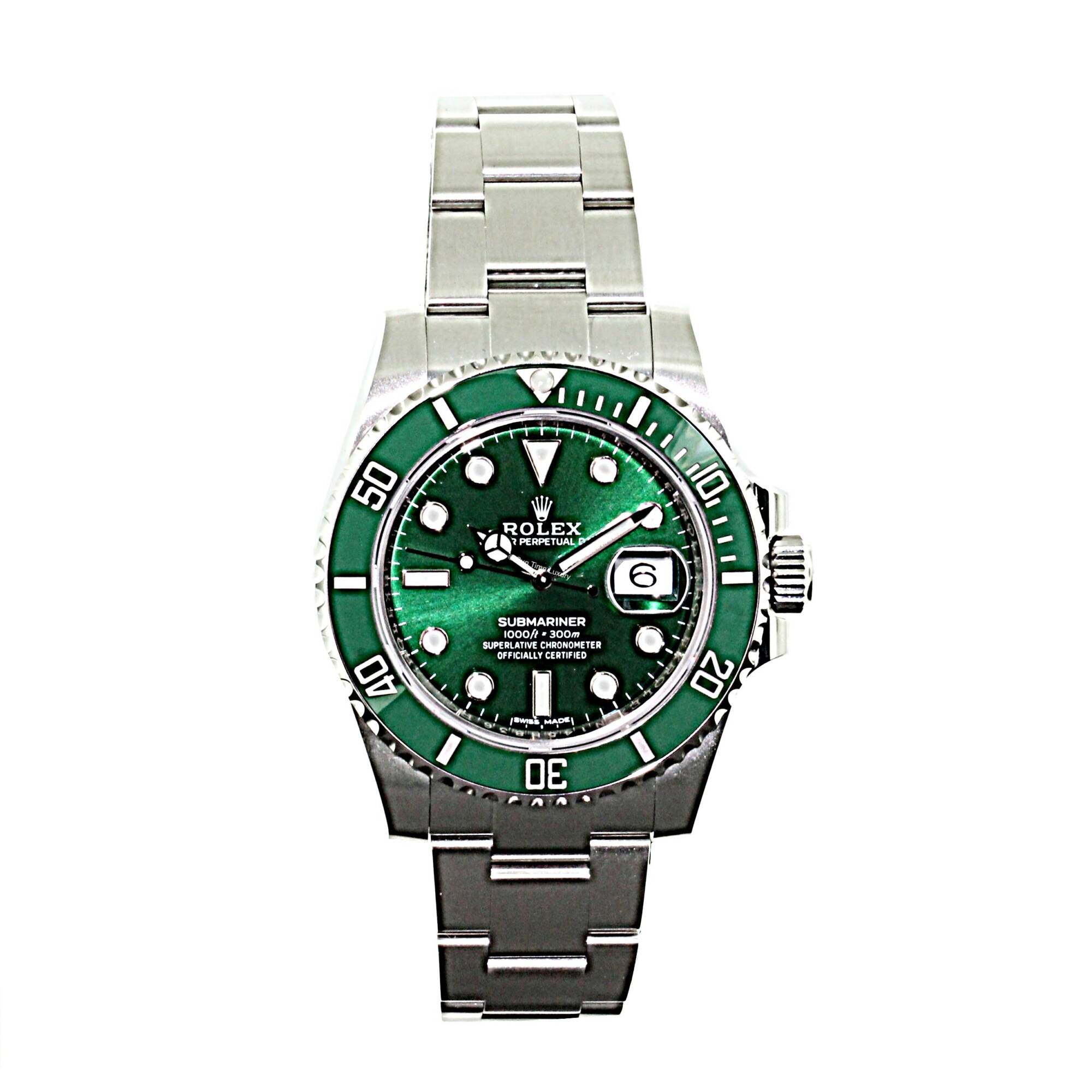 Rolex submariner Hulk unworn 2019 B&P # 425