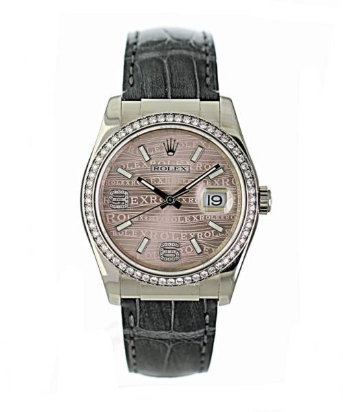 Rolex Datejust white gold factory diamond 36mm 2020 #367