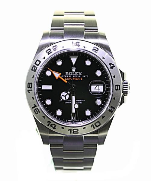 Rolex Explorer II unworn full stickers 2016 B&P #165