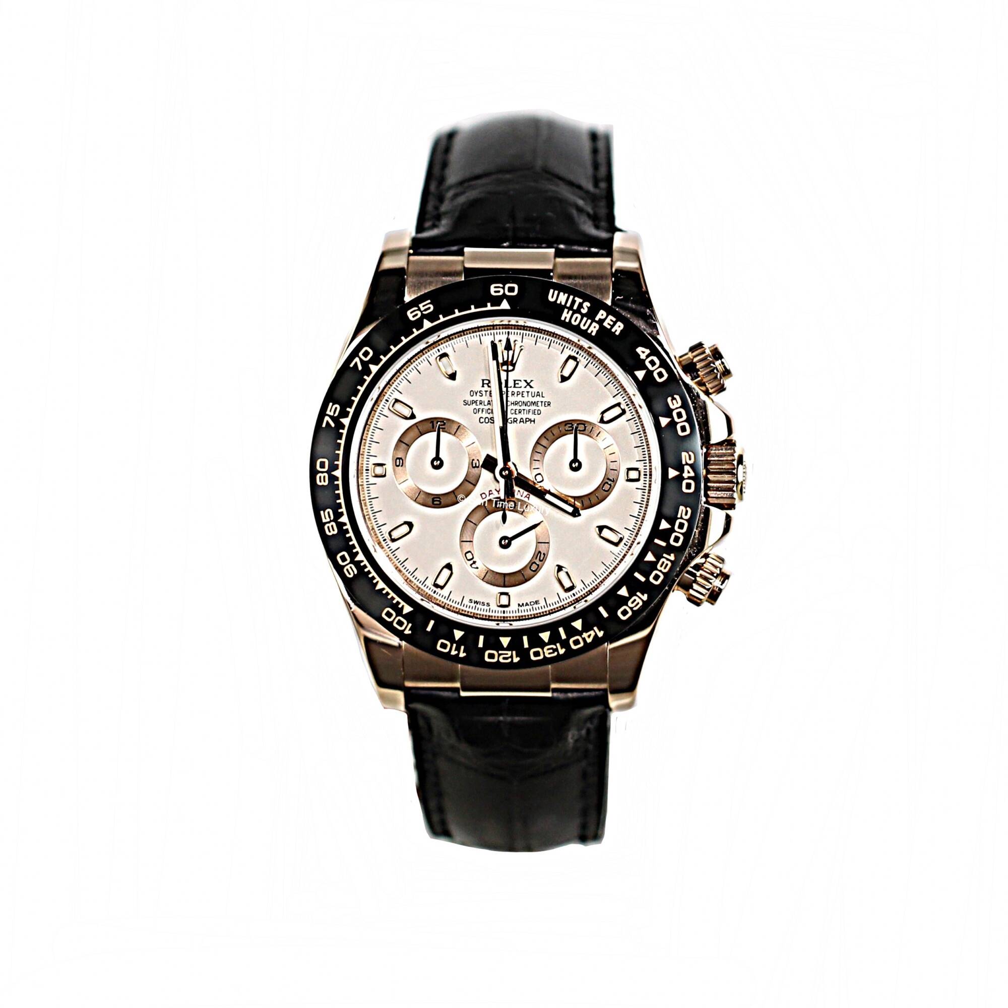 Rolex daytona rose gold B&P #404