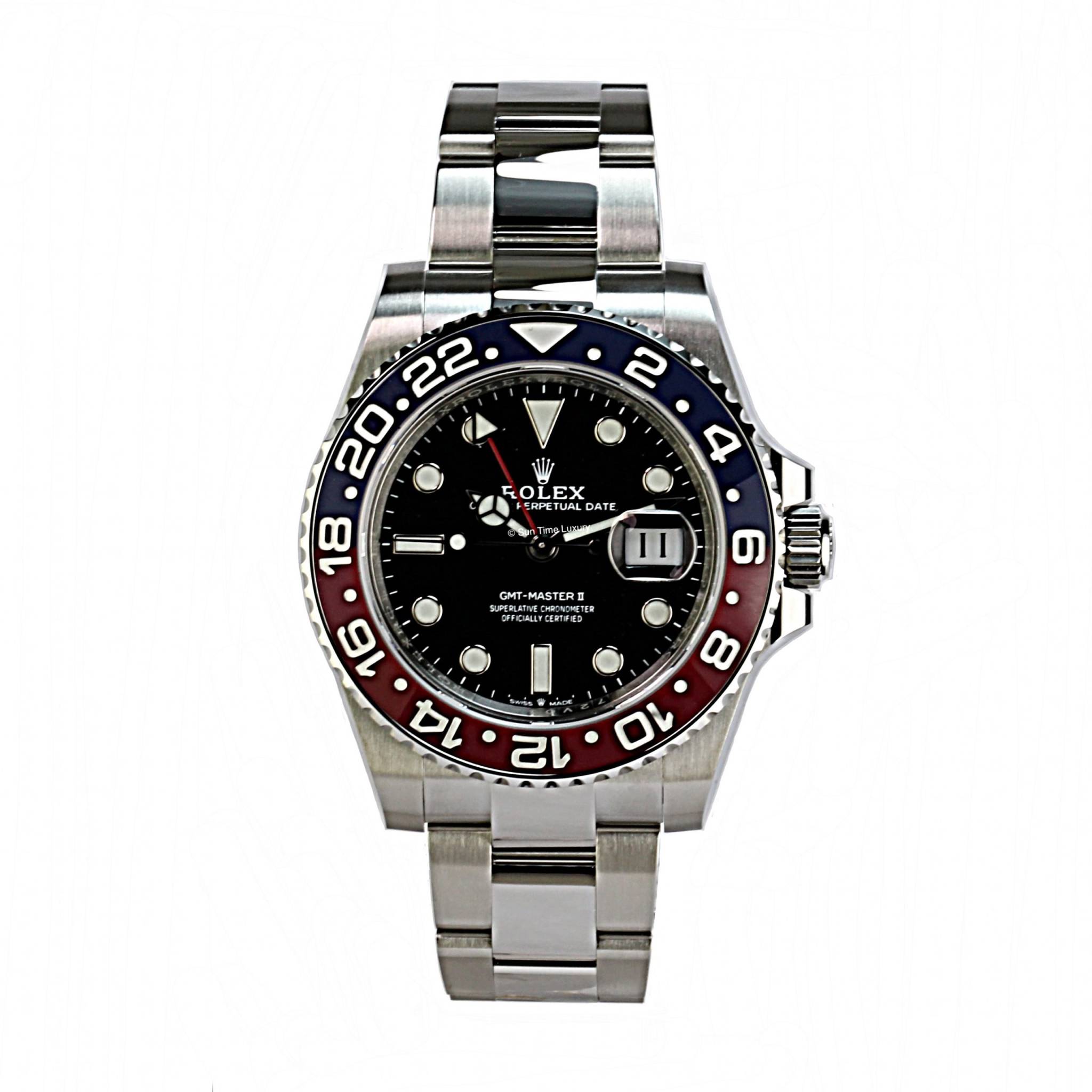 Rolex GMT MASTER II UNWORN B&p #454