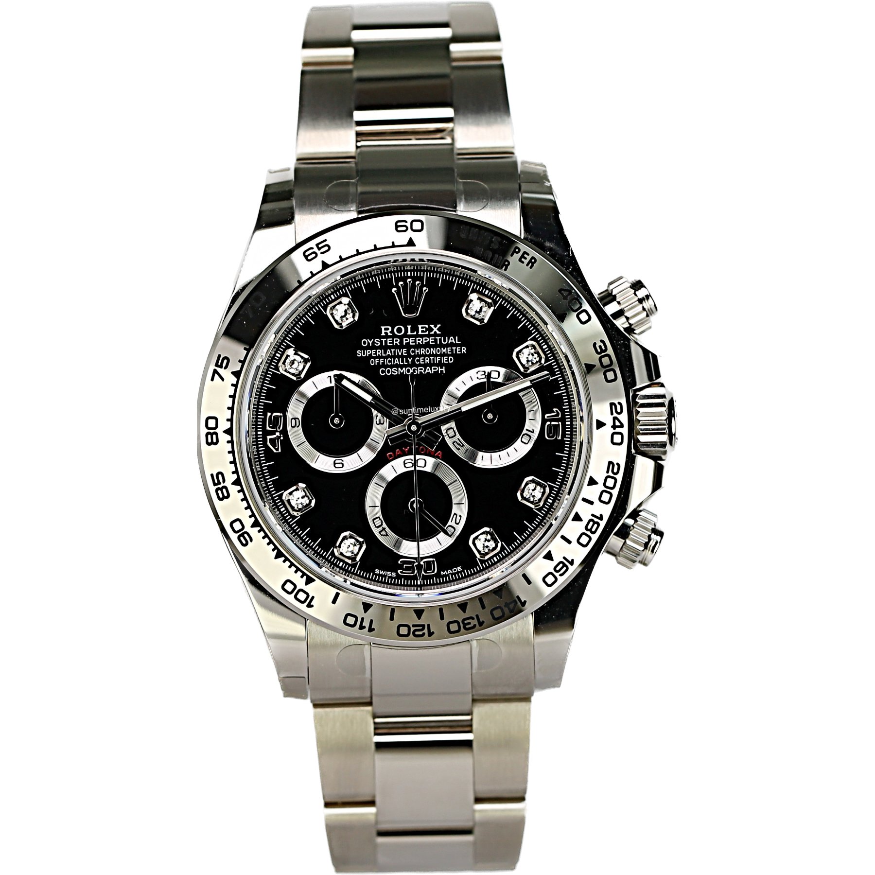 Rolex daytona white gold 2023 unworn b&p # 514