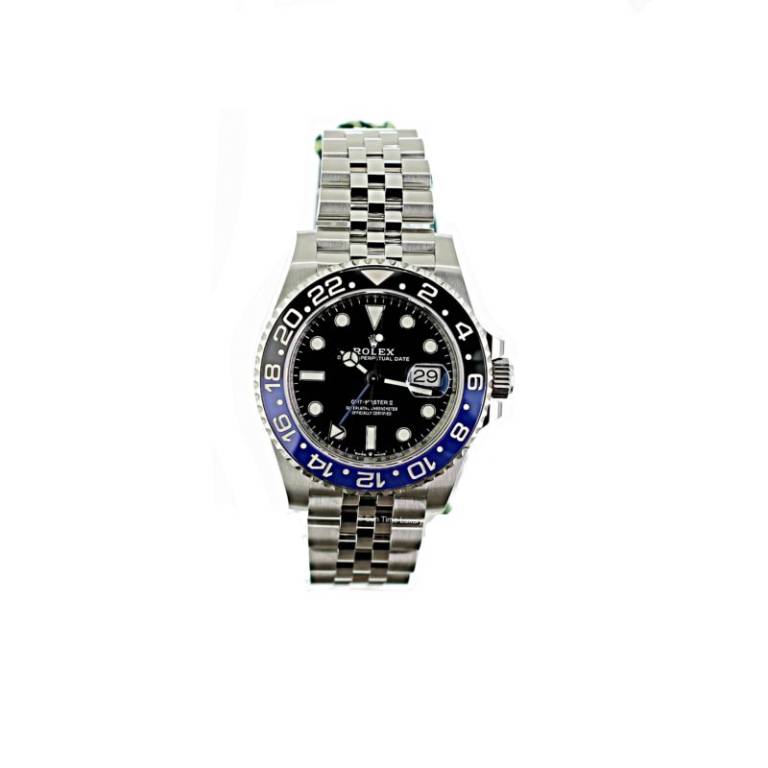 Rolex GMT-Master II — blue/black bezel, Jubilee