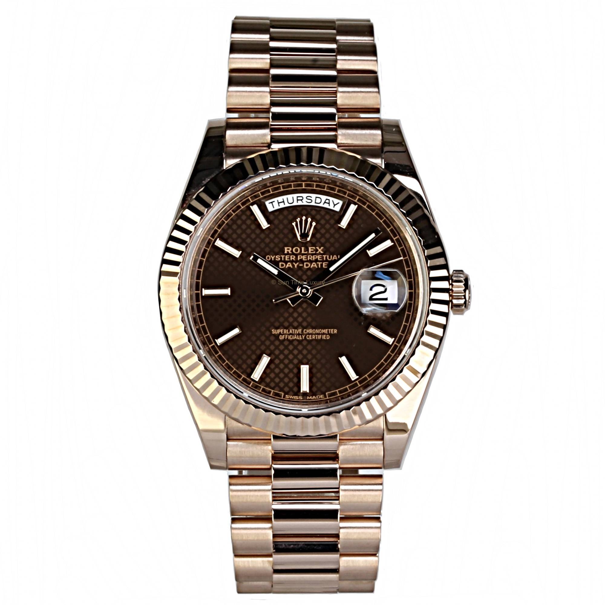 Rolex day-date 40 2018 B&p #463