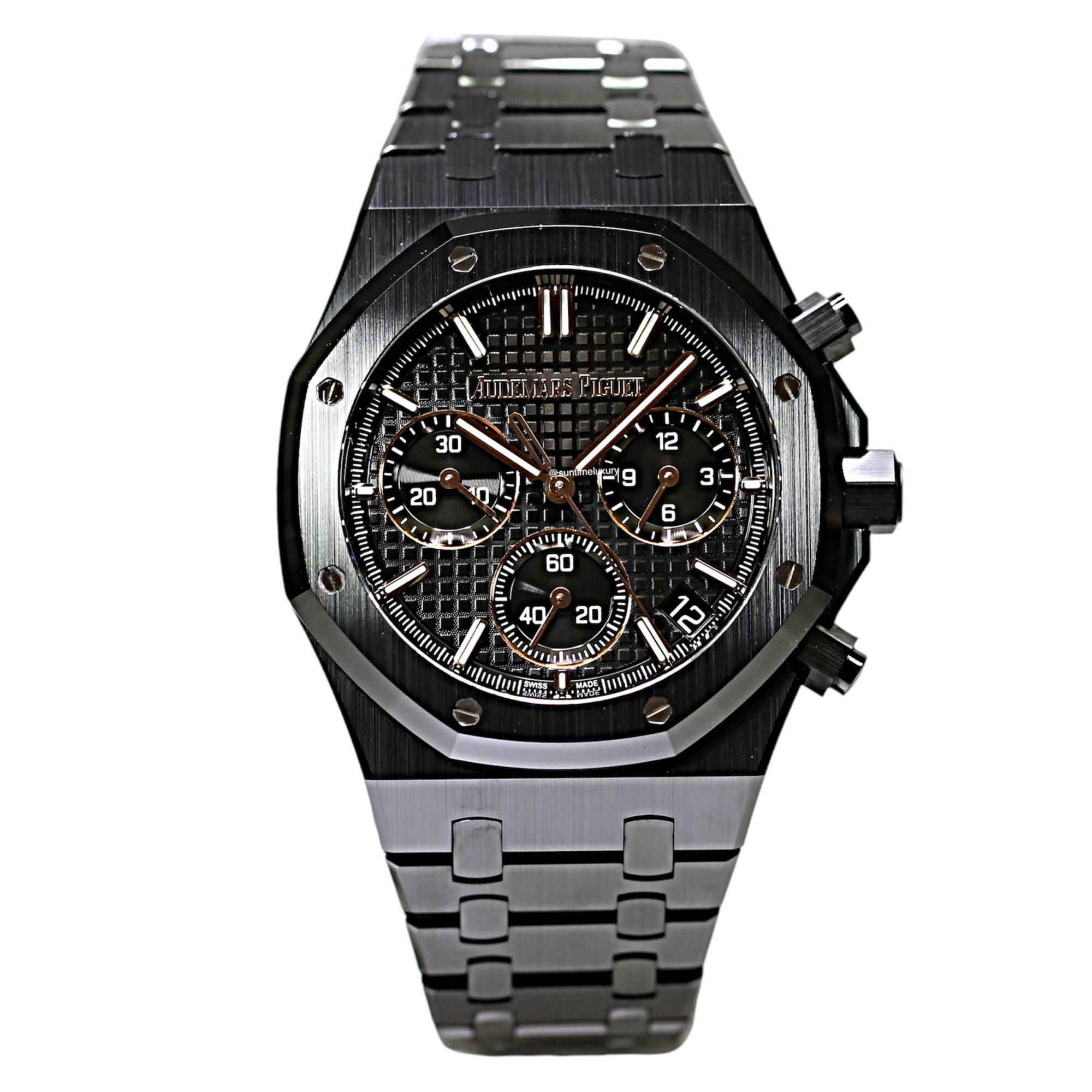 Audemars Piguet Royal Oak Chronograph Black Ceramic Royal Oak Chronograph b&p #547