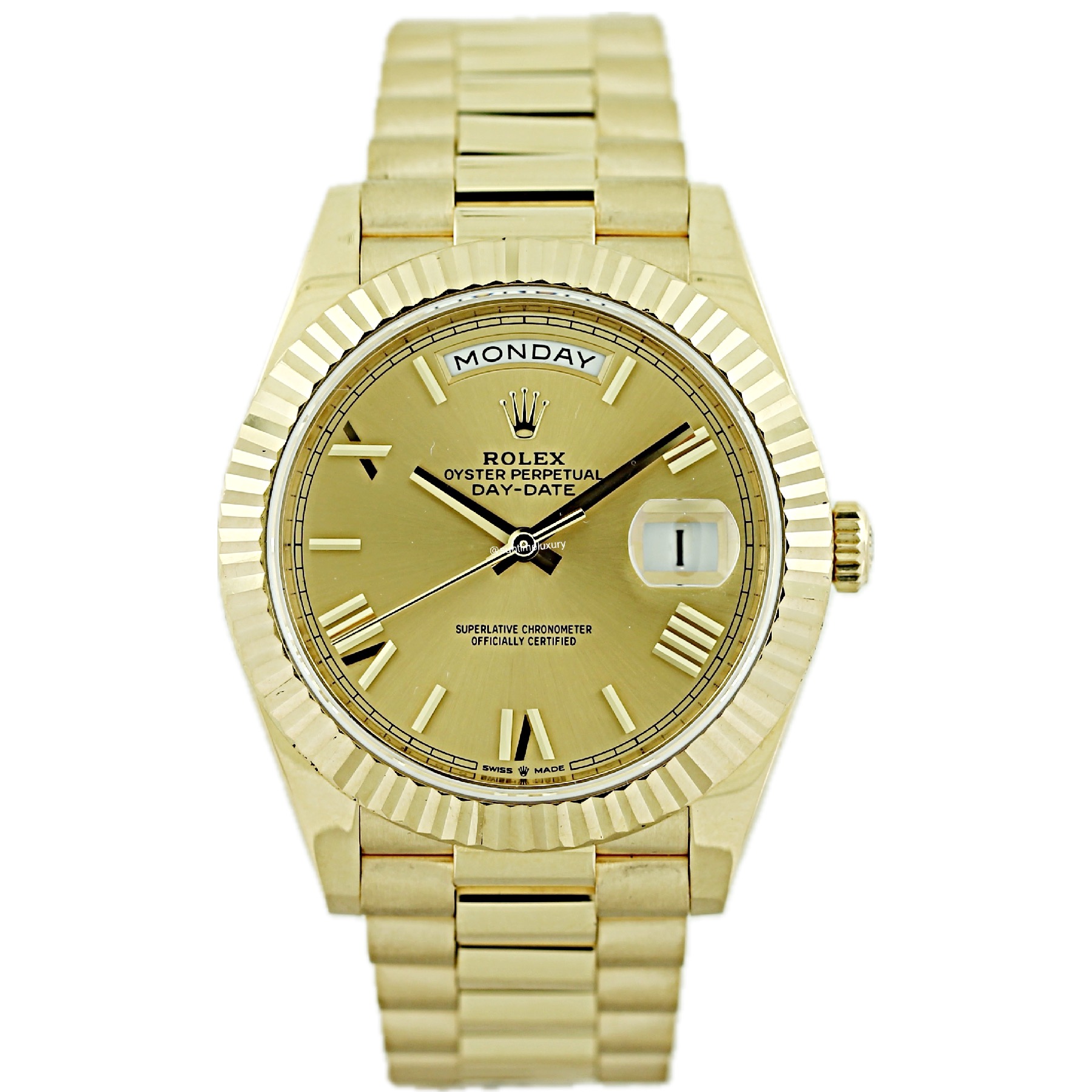 Rolex day-date 40 yellow gold # 532