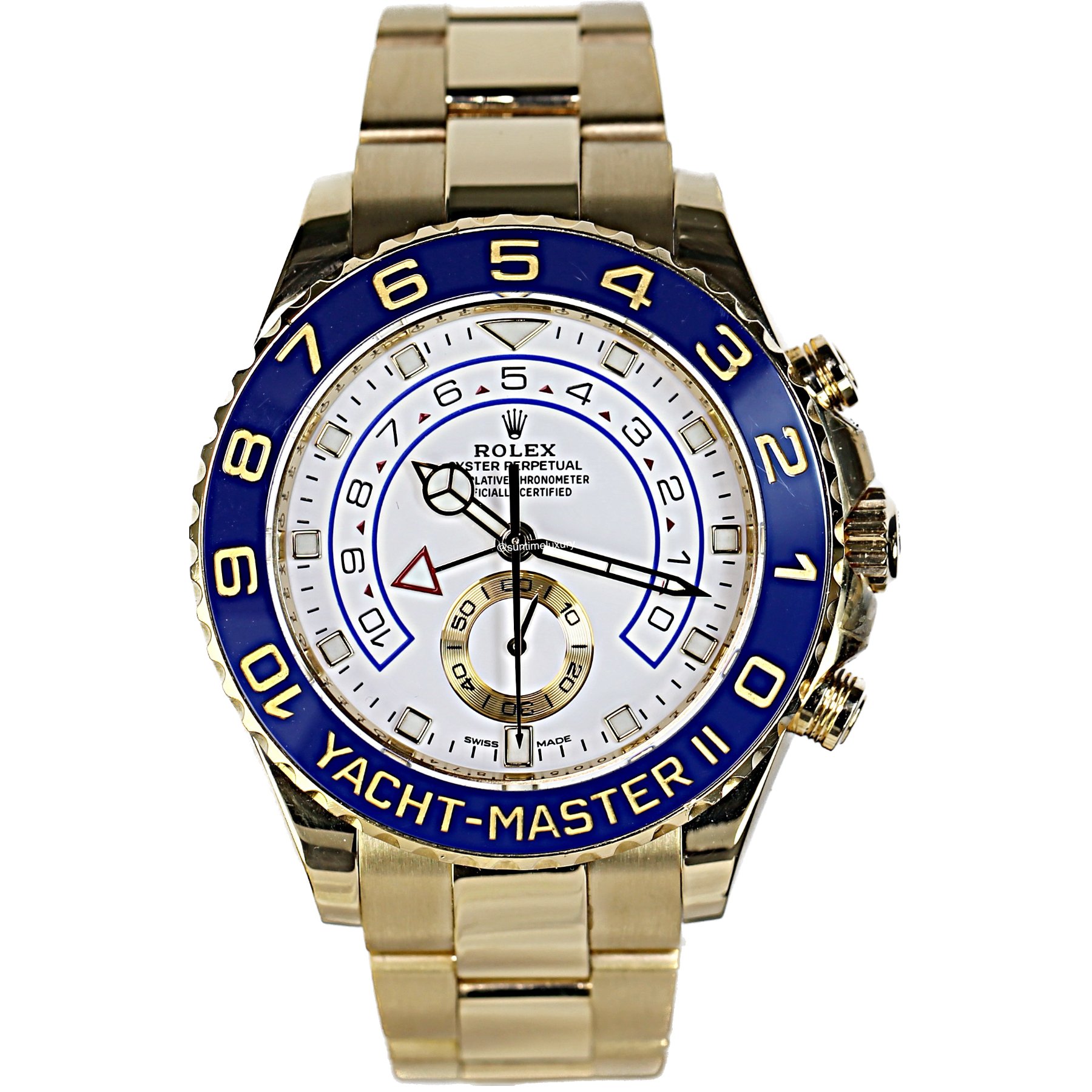 Yachtmaster II yellow gold 44mm # 523
