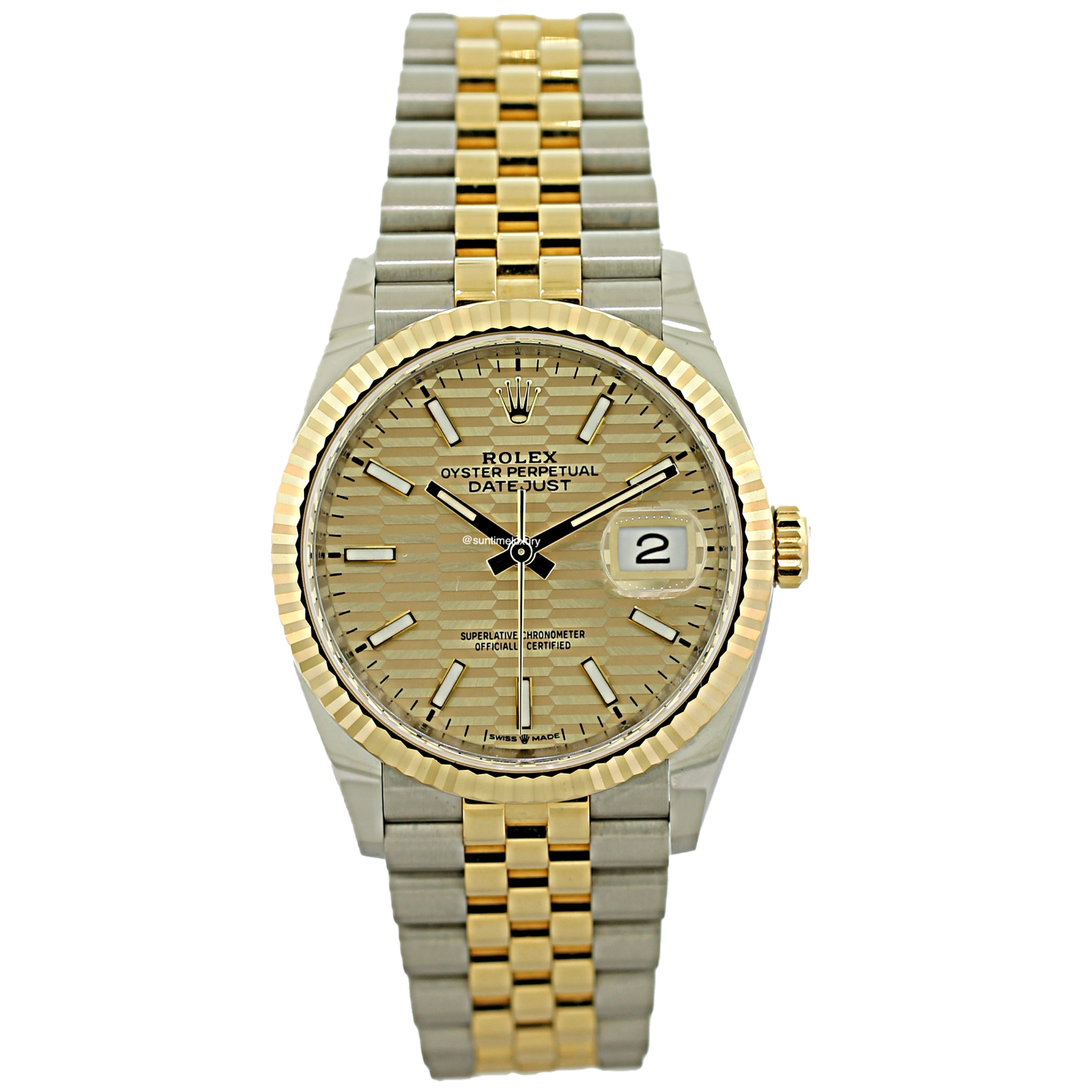 Rolex Datejust 36 unworn b&p # 541