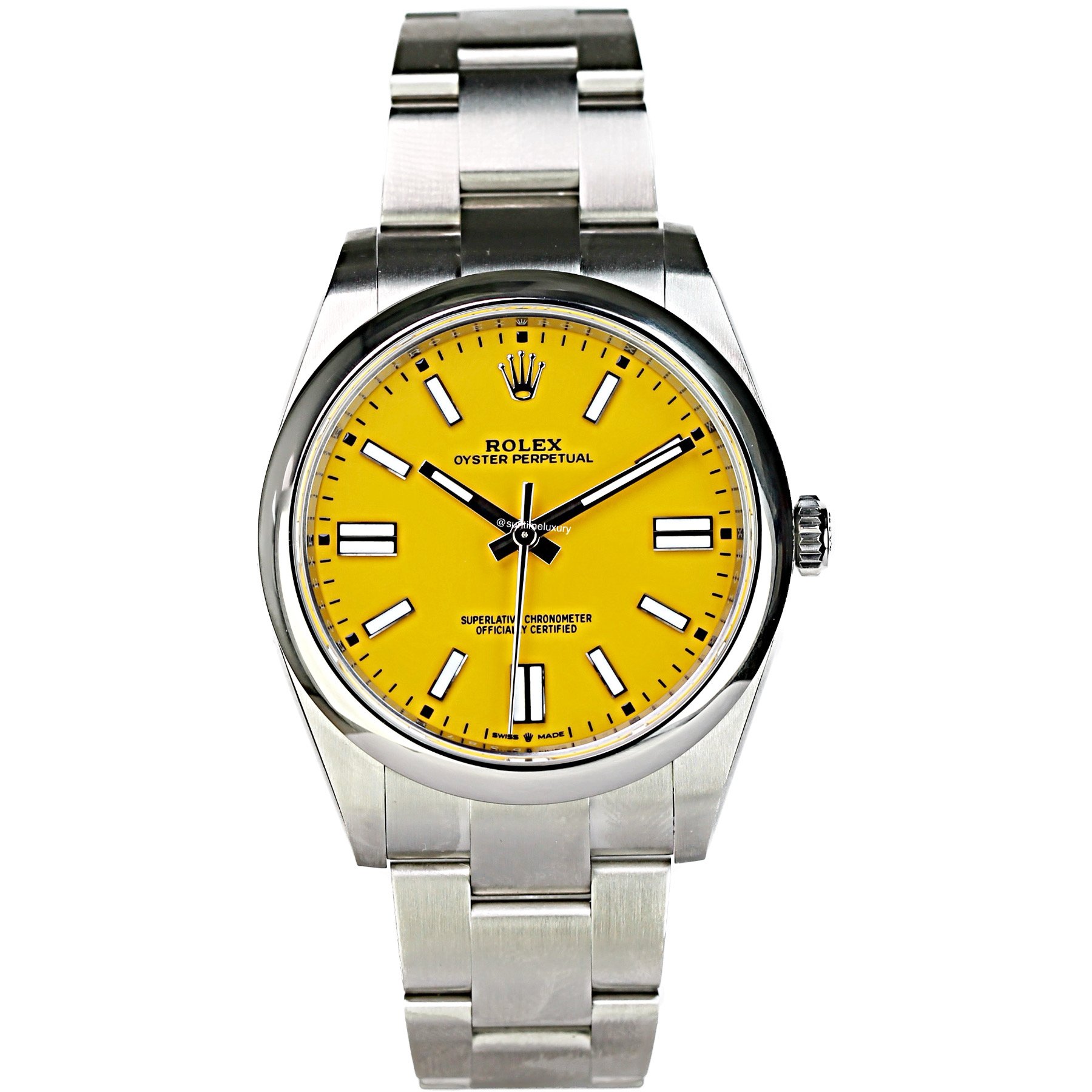 Rolex oyster perpetual 41mm b&p 2021 # 520