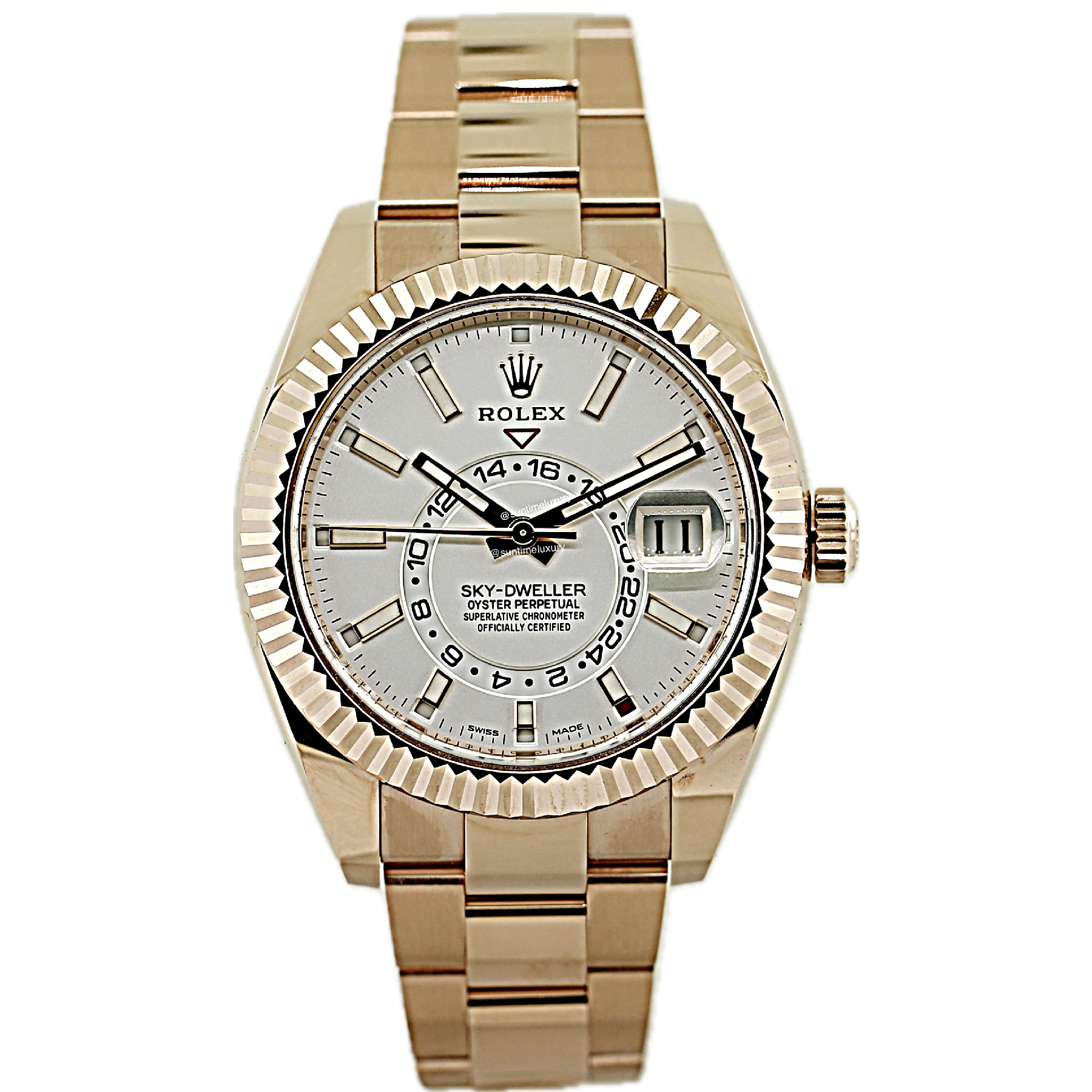 Sky-dweller rose gold unworn # 531